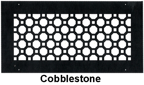Gold Series Wall Register Cobblestone Style