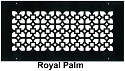 Gold Series Wall Grill Royal Palm Style