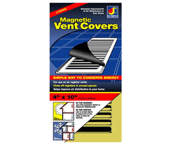 4 x 10 Magnetic Floor Vent Cover - Gold